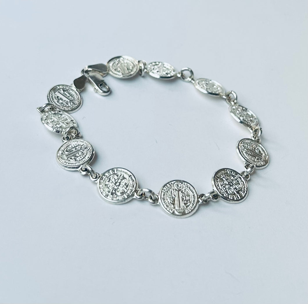 Pulsera San Benito M1 de Plata .925